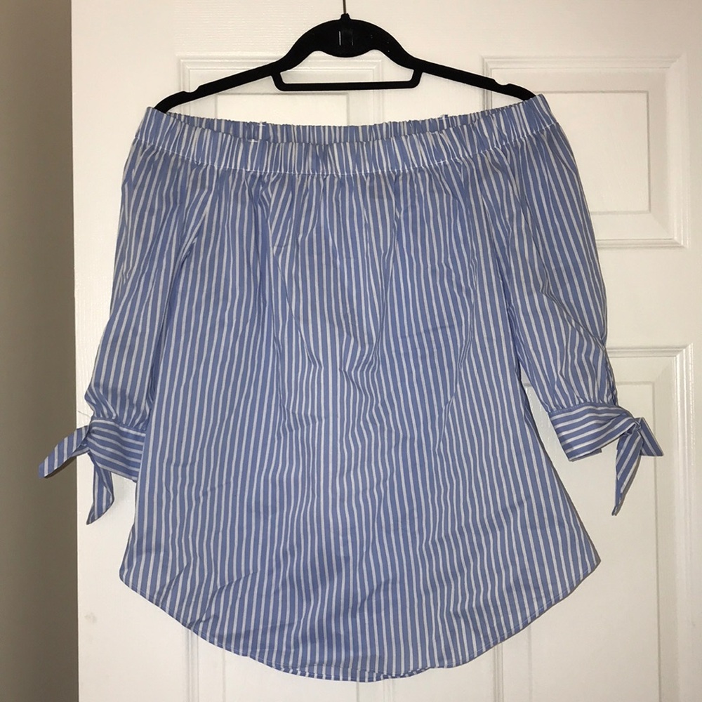 Off the shoulder blouse